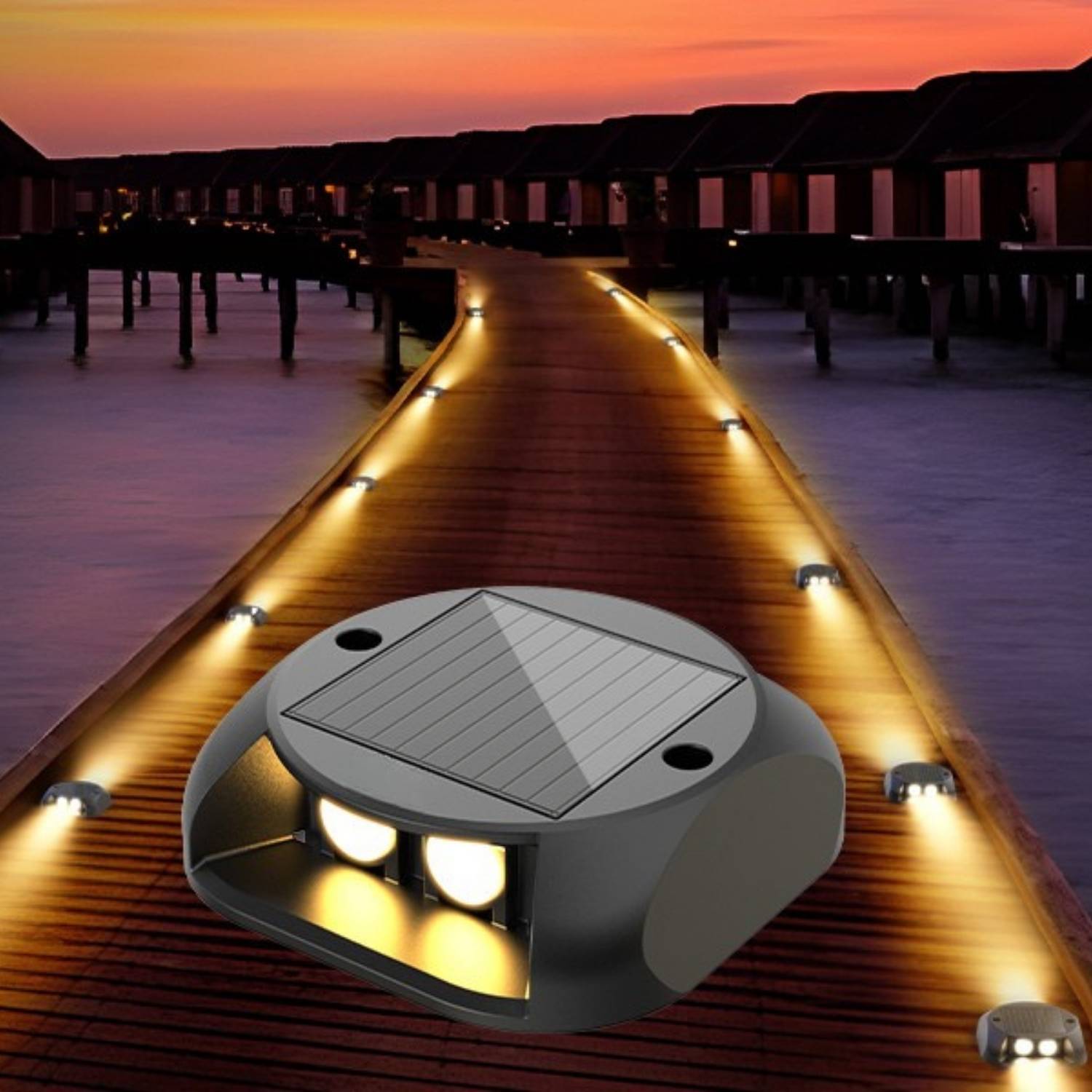 best driveway lights on ground
