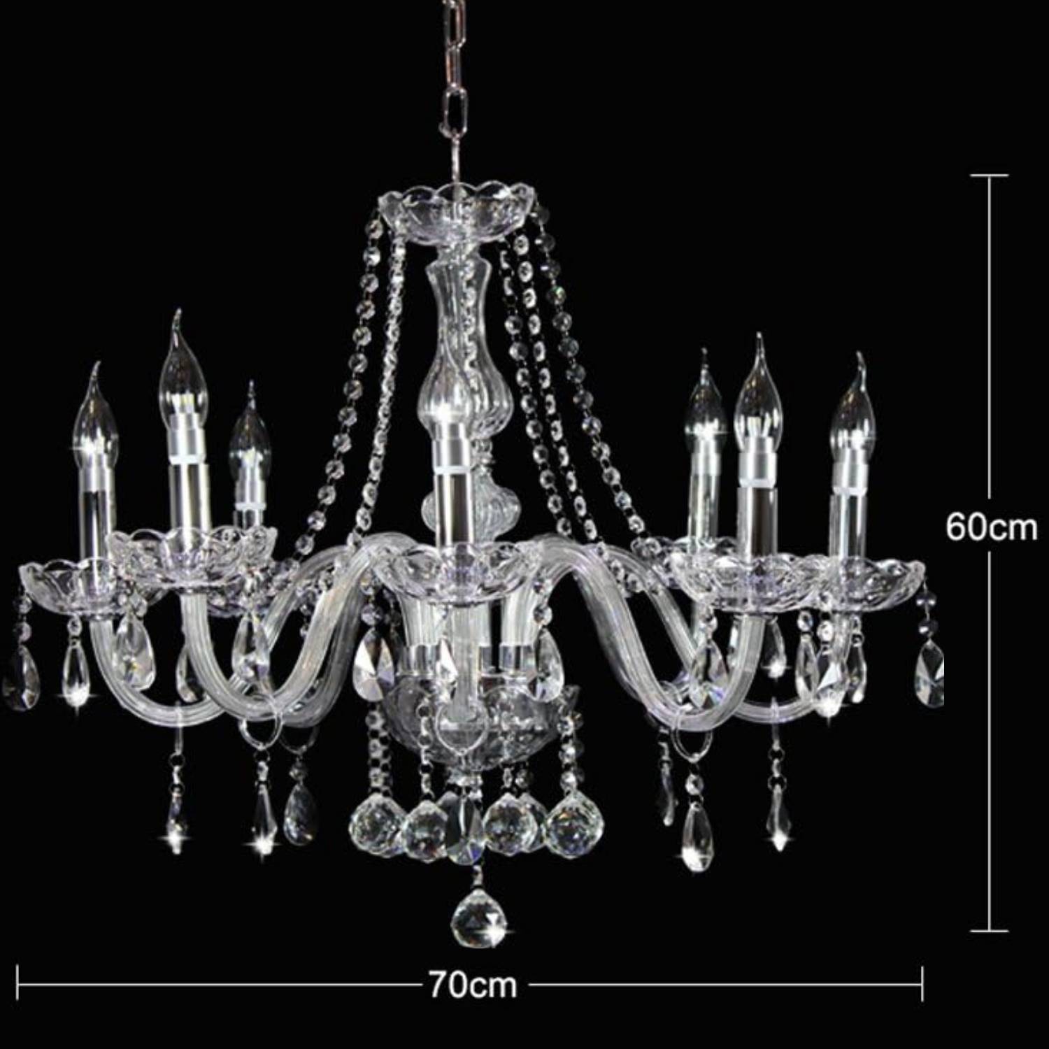 Classic Crystal Glass Chandelier: image 2