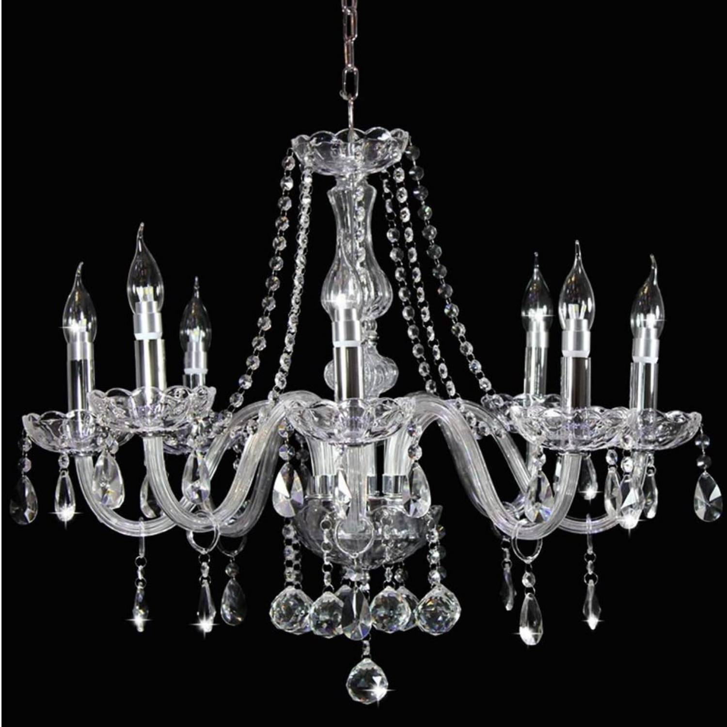 Classic Crystal Glass Chandelier