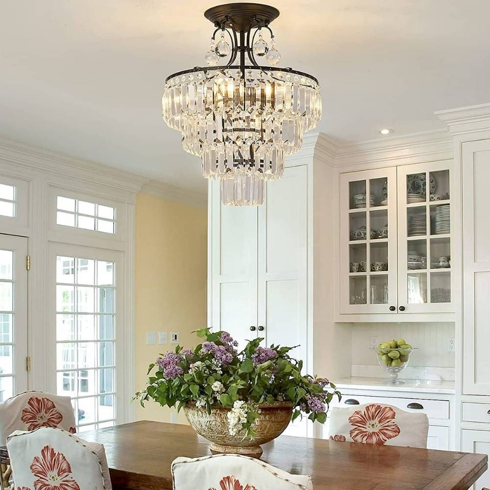 Farmhouse Crystal Light